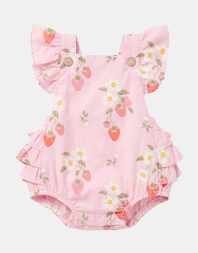 Toshi - Baby Romper Strawberry Fields