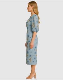 Romance by Honey and Beau - Blake One Sleeve Dress
