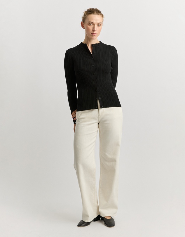 Toorallie - Variegated Rib Cardigan