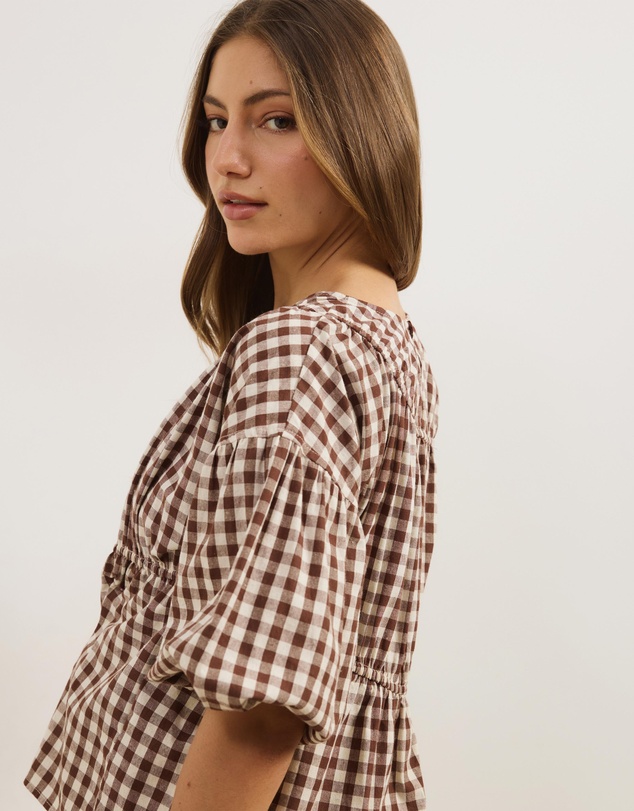Atmos&Here - Cressida Smock Top
