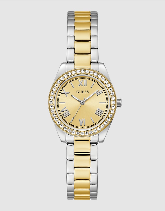 GUESS - Guess Ladies 2-Tone 30mm Analogue Watch