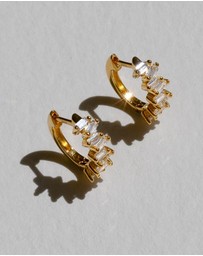 SAINT VALENTINE - Biarritz Mini Hoops - Gold