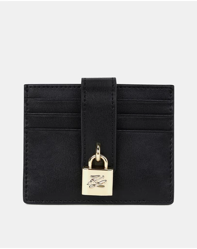 Karl Lagerfeld - K/Autograph Padlock Cardholder