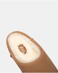 EVERAU - Australian Shepherd Ugg Somni Cow Suede Upper Loafer Oxfords Flats