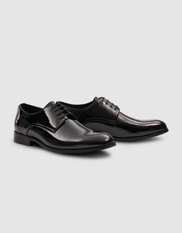 Johnny Bigg - James Wide Patent Dress Shoe