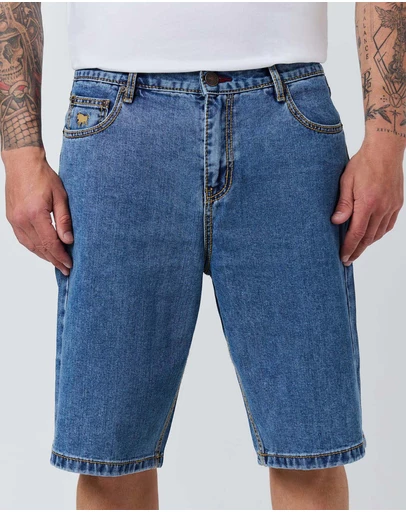 Ringers Western - Bodie Mens Denim Short