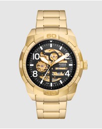 Fossil - Bronson Gold Tone Analogue Watch