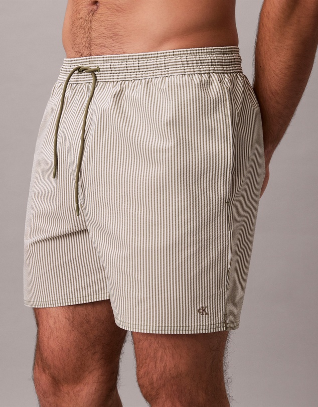Calvin Klein - Icon Seersucker Swim Shorts