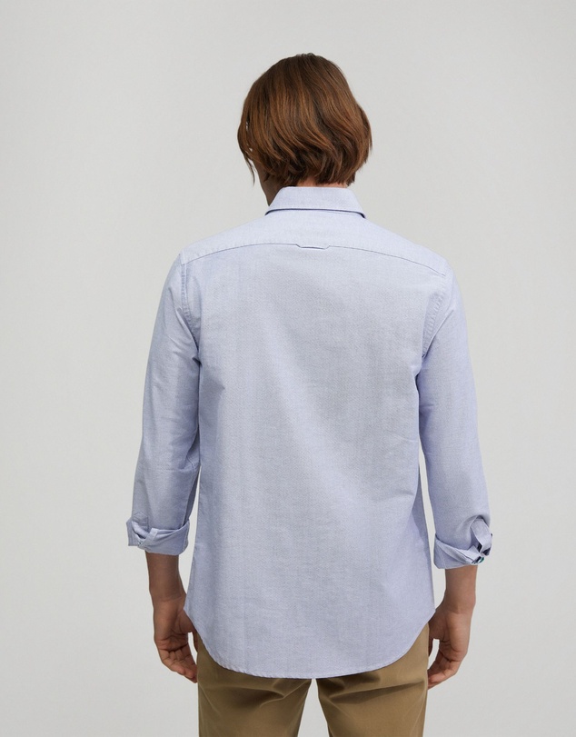 Oxford - Holloway Oxford Weave Cotton Shirt