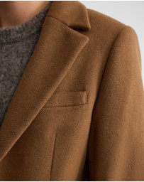 Oxford - Ruby Wool Blend Coat