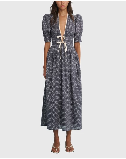 LOVAAN - Boehm Midi Dress