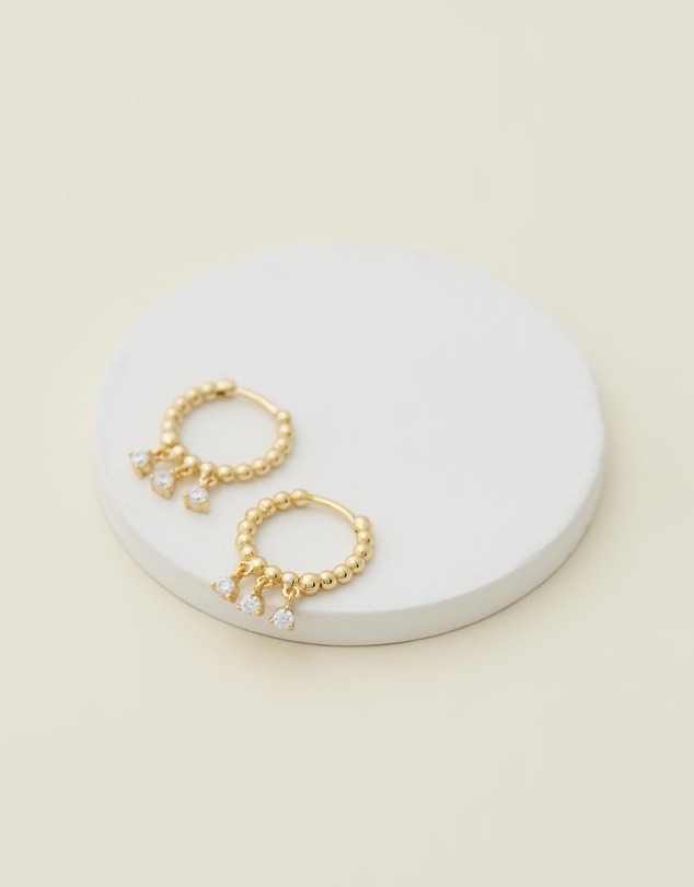Native Sol - Sage Diamond Earrings