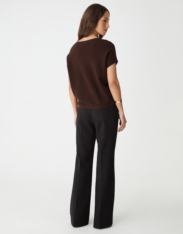 Forcast - Brandy Relaxed Cotton Knit Top