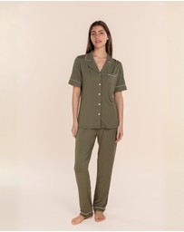Gingerlilly - Jenna Bamboo Long PJ Set