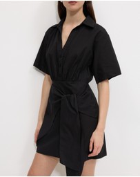 Calli - Tanner Wrap Shirt Dress