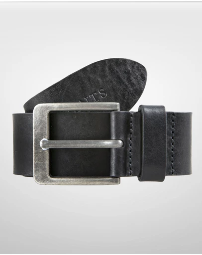 DENTS - Heritage Full Grain Leather Belt with Antique Pewter Buckle