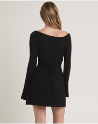 Subtitled - Remi Ribbed One Shoulder Mini Dress