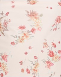 Petal & Pup - Everlyn Long Sleeve Mini Dress - Cream Floral