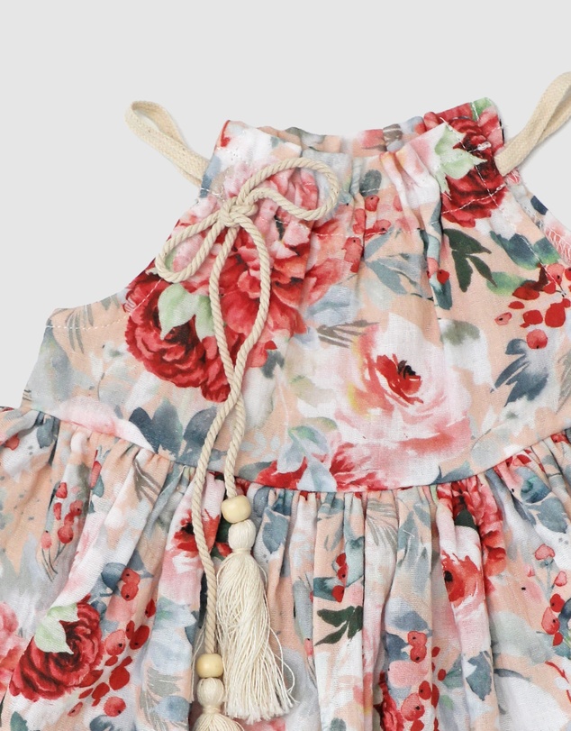 WITH LOVE FOR KIDS - Cotton Muslin Dress - Babies - Kids