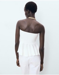 M.N.G - Peplum Top