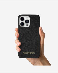 Maison De Sabre - Leather Phone Case (iPhone 14 Pro)
