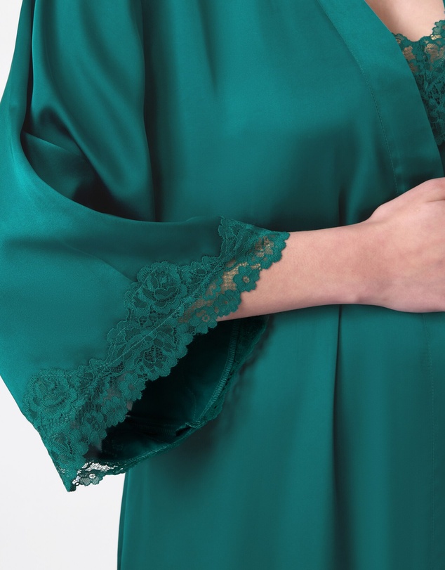 Bras N Things - Bethany Short Wrap - Dark Green