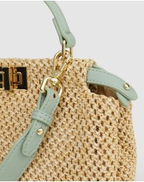 Review - Serena Raffia Bag