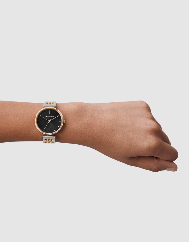 Armani Exchange - Two Tone Analogue Watch