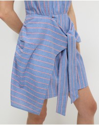 Calli - Oliver Wrap Mini Dress