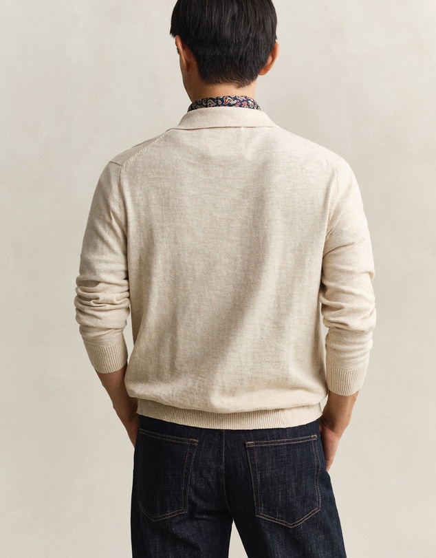 Gant - Slub Cotton Linen Polo