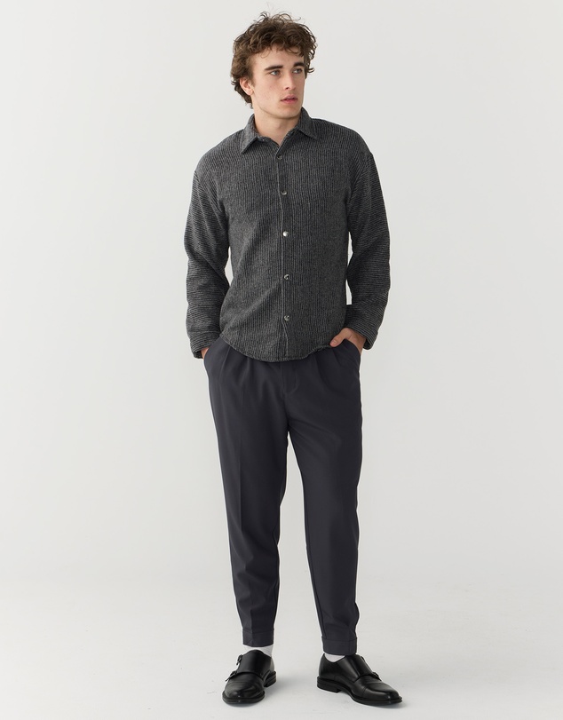 Justin Cassin - Frontline Stripped Thick Shirt