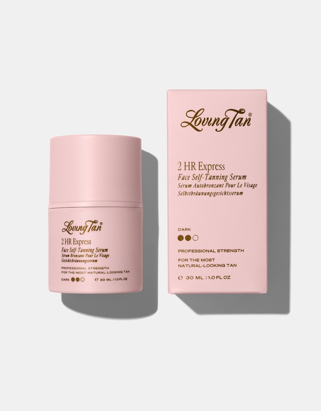 Loving Tan - 2 Hr Express Face Tanning Serum Dark 30Ml