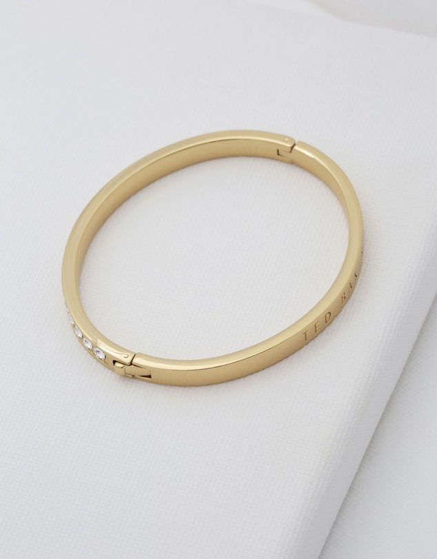 Ted Baker - Clemara Crystal Hinge Bangle Bracelet