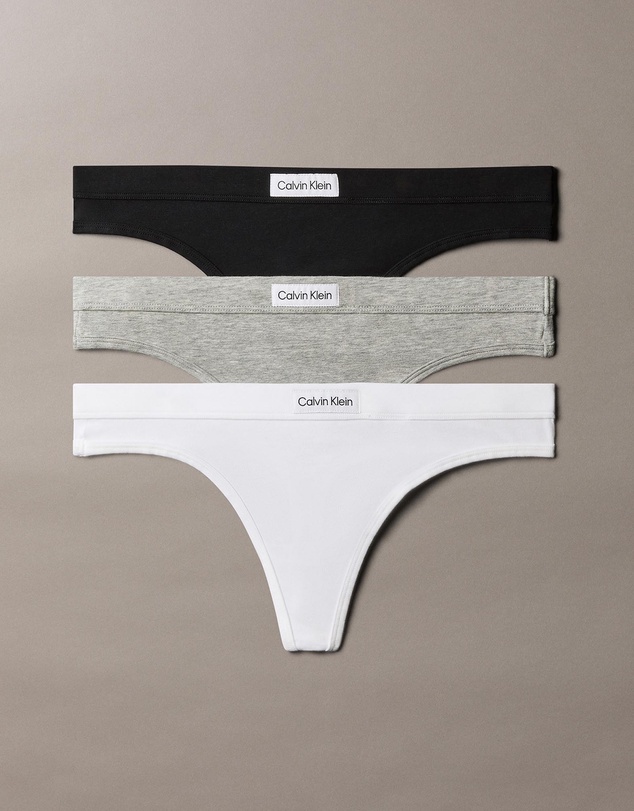 Calvin Klein - 3-Pack Classic Comfort Thongs