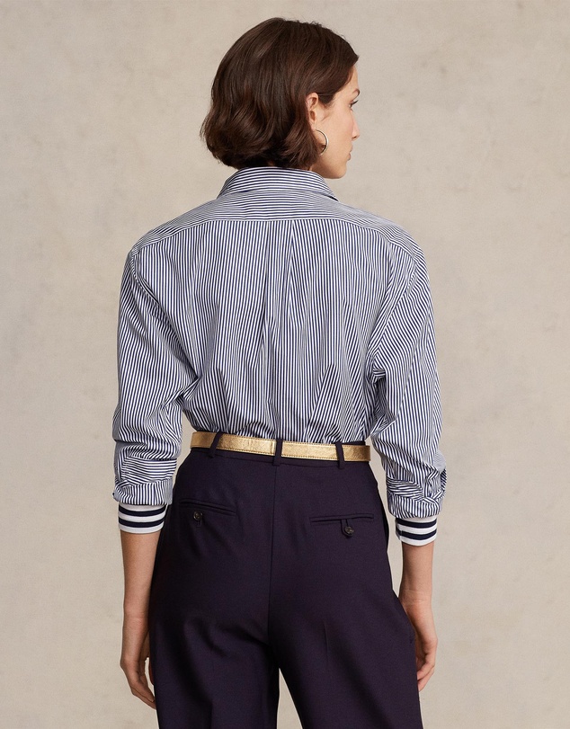 Polo Ralph Lauren - Classic Fit Striped Cotton Shirt -ICONIC EXCLUSIVE