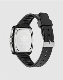 adidas Originals - Retro Wave Two Chrono 39mm Black Dial Bio-Resin Strap