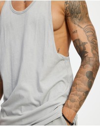 Surrounded By Ghosts - The Travertine Cotton Singlet