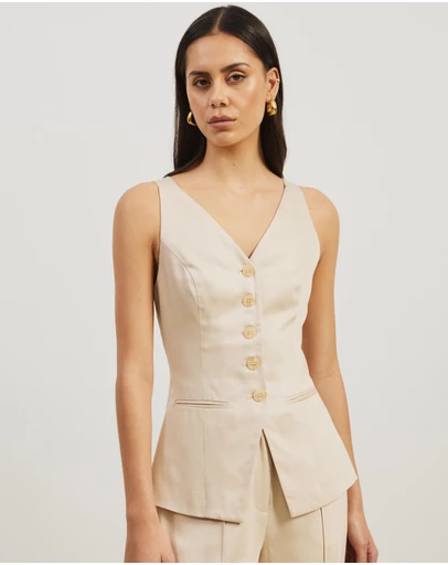 Atmos&Here - Junia V-Neck Strappy Vest