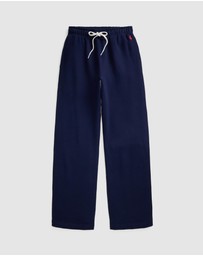 Polo Ralph Lauren - Drawstring Fleece Wide-Leg Sweatpants