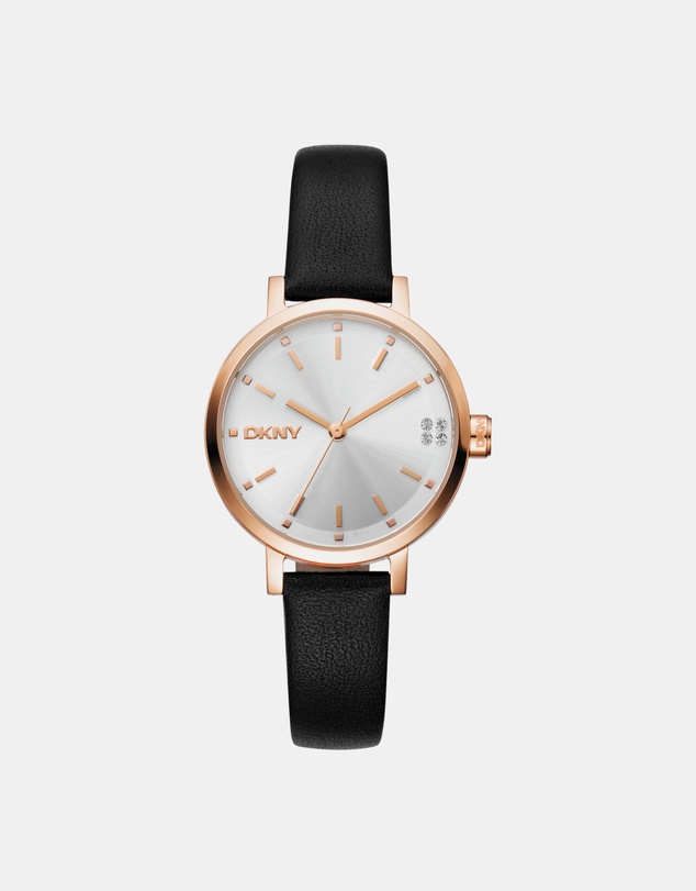 DKNY - Urban Soho Glitz Rose Gold Stainless Steel 30mm Watch