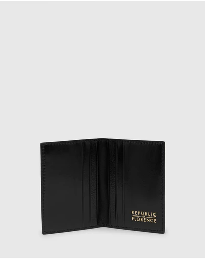 Republic of Florence - Vertical Card Holder Black