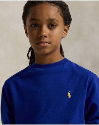 Polo Ralph Lauren - Cotton Jersey Long-Sleeve Tee - ICONIC EXCLUSIVE - Teens