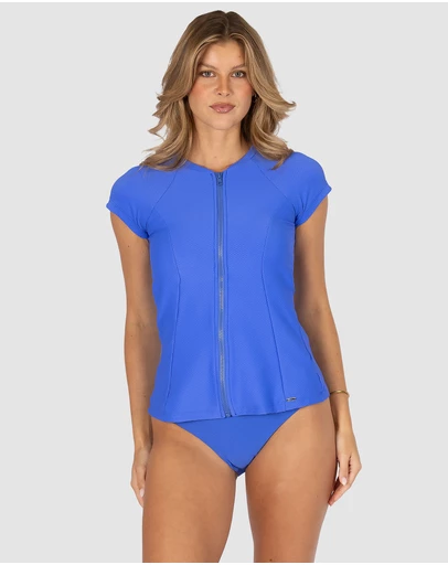 Baku Swimwear - Rococco Short Sleeve Rash Vest