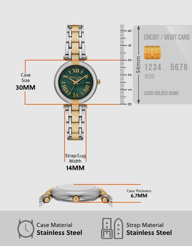 Michael Kors - Laney Two Tone Analogue Watch