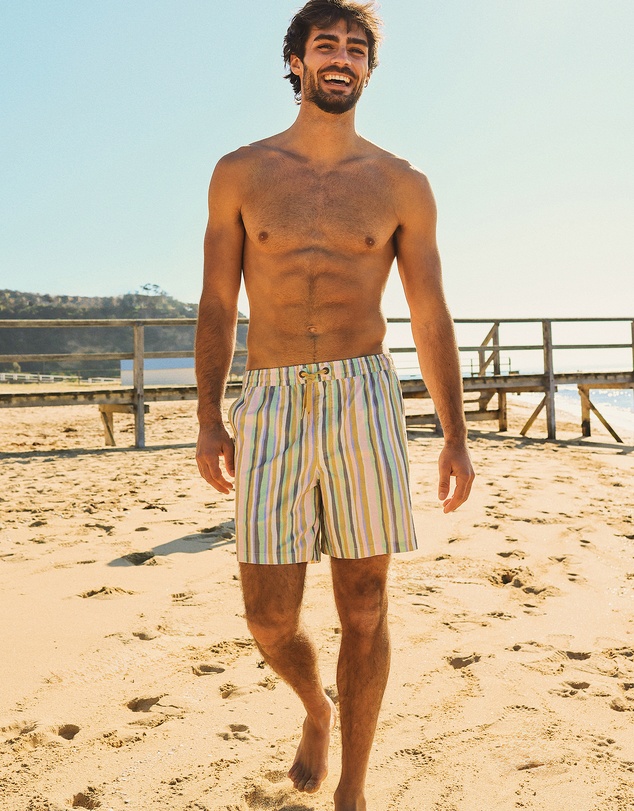 Skwosh - Clinkers Everyday Shorts in Multi Stripe