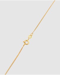 Elli Jewelry - Necklace Drop Pendant Classic with Freshwater Cultured Pearl in 925 Sterling Silver Gold Plated
