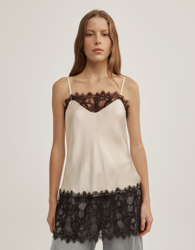Witchery - Lace High Hem Camisole