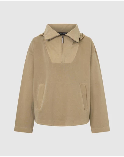 C&M CAMILLA AND MARC - Eira Heavy Jersey Hooded Pullover