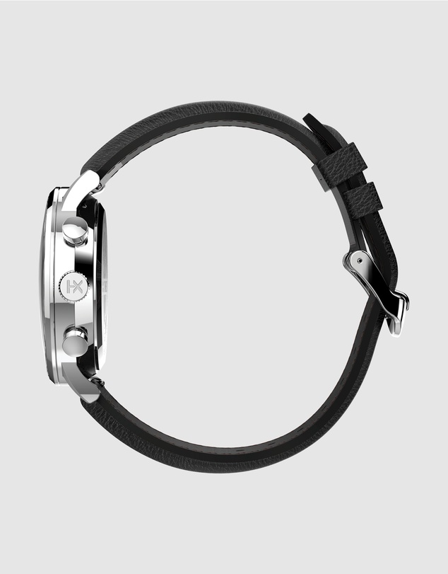 TIMEX - Timex Waterbury Classic Chronograph 40mm Stainless Steel Case with Black Leather Strap
