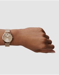 Emporio Armani - Pink Analogue Watch